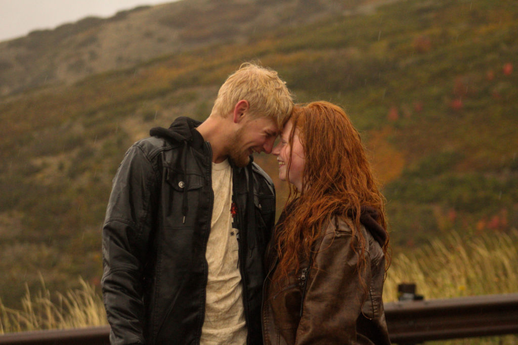 Sam and Maddy, cutest couples photoshoot in the rain. 